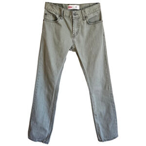 Levi's 511 Slim Jean Green Boy's Size 14 Reg 27 x 27